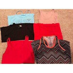Lot‎ Of 16 Women's Tank Tops Medium M Workout  Exercise